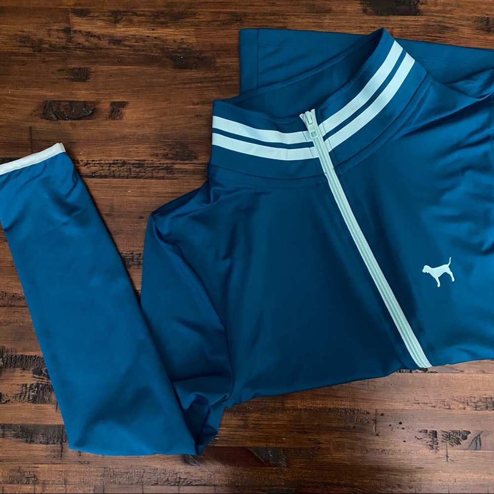 Victoria’s Secret PINK Blue Green Teal Jacket